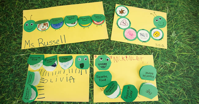 Get to Know Me Caterpillar Back to School Craft | Kaplan Early&hellip;