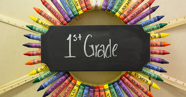 How to Make Your Own School Supplies Wreath | Kaplan Early Learning&hellip;